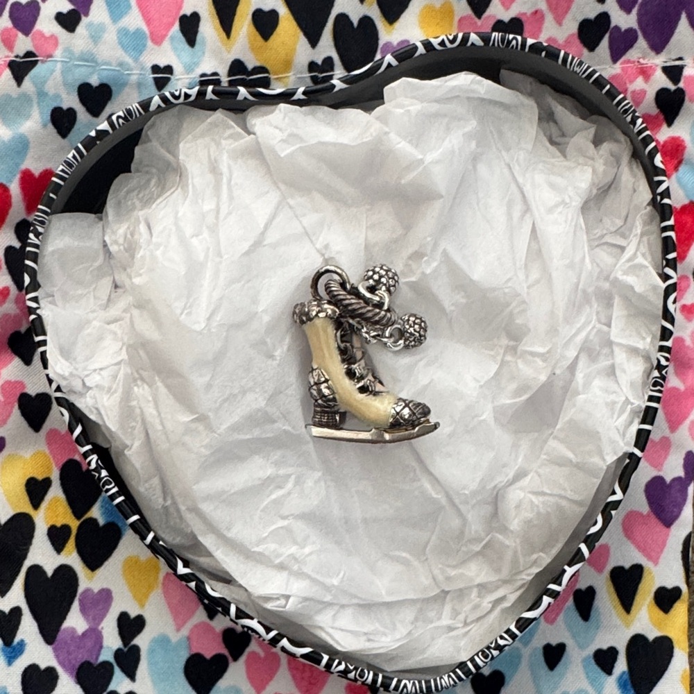 Brighton Ice Skate Charm